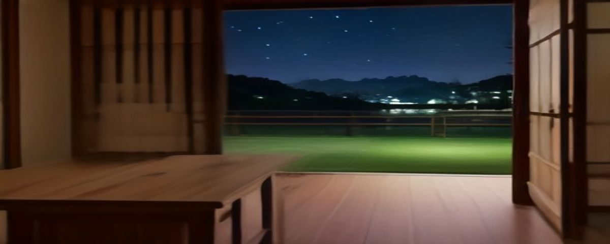深夜藏青色调的直播工作室，屏幕发出蓝金色光晕，象征伊人直播官网入口的专业安全访问指引